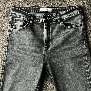 Vici Population High Rise Skinny Grey Jeans